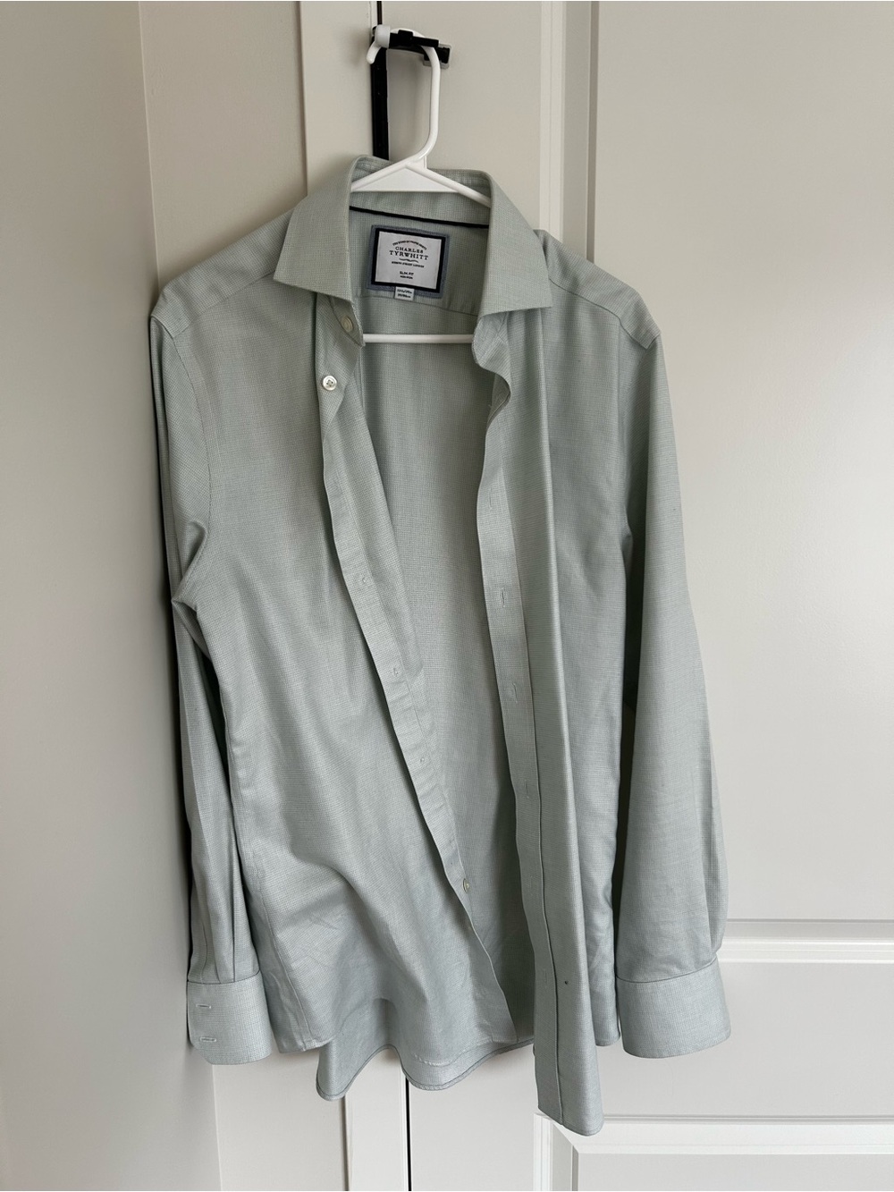Charles Tyrwhitt Light Mint Green Men's Dress Shirt